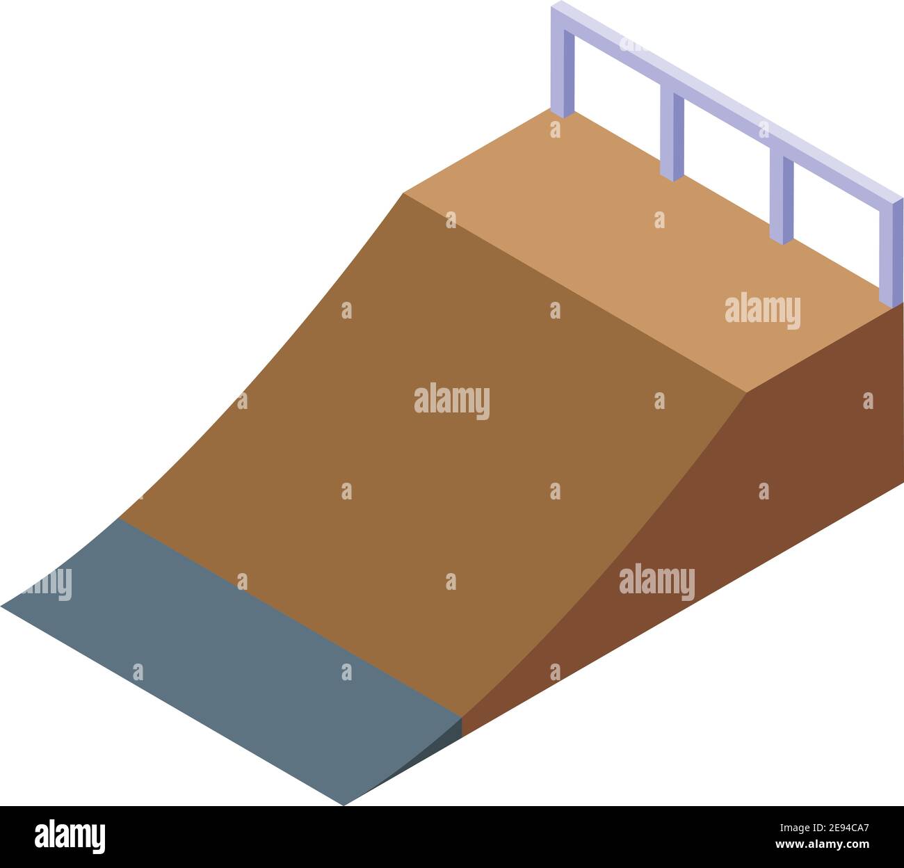 Skate park icon. Isometric of skate park vector icon for web design ...