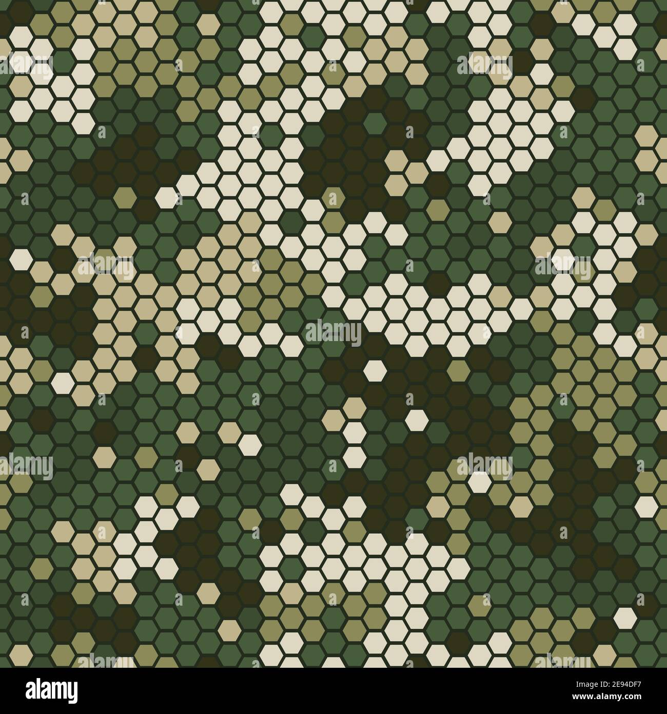 Abstract Vector Military Camouflage Background Seamless Pattern Stock ...