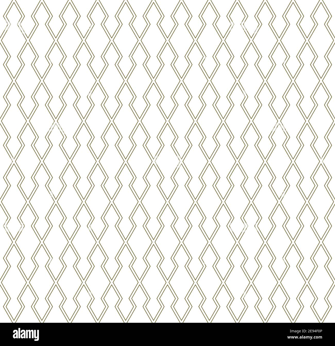 Seamless geometric pattern . Thin lines in brown color .Geometric background, graphic seamless pattern illustration.Contoured lines. Stock Vector