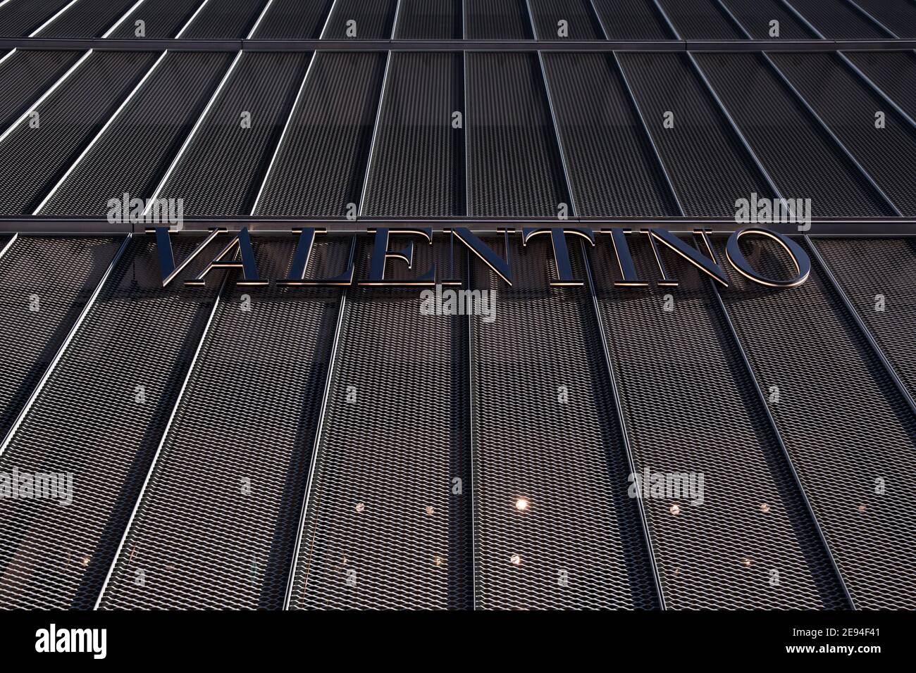 Tokyo, Japan. 02nd Feb, 2021. Italian clothing brand Valentino seen in  Ginza. Credit: SOPA Images Limited/Alamy Live News Stock Photo - Alamy
