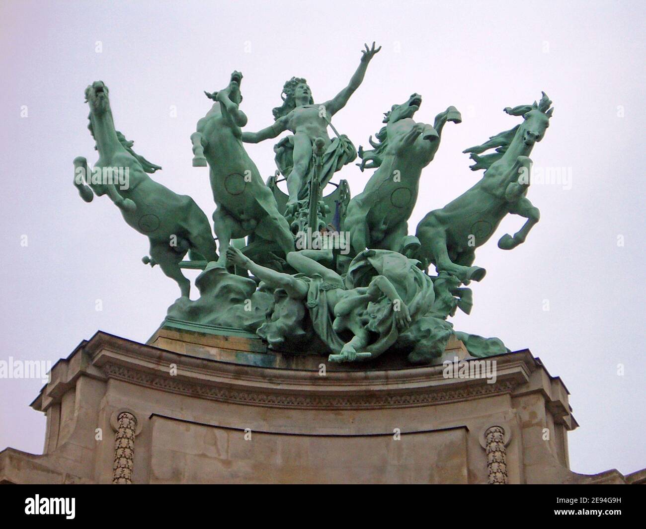 Paris, le Grand Palais Stock Photo
