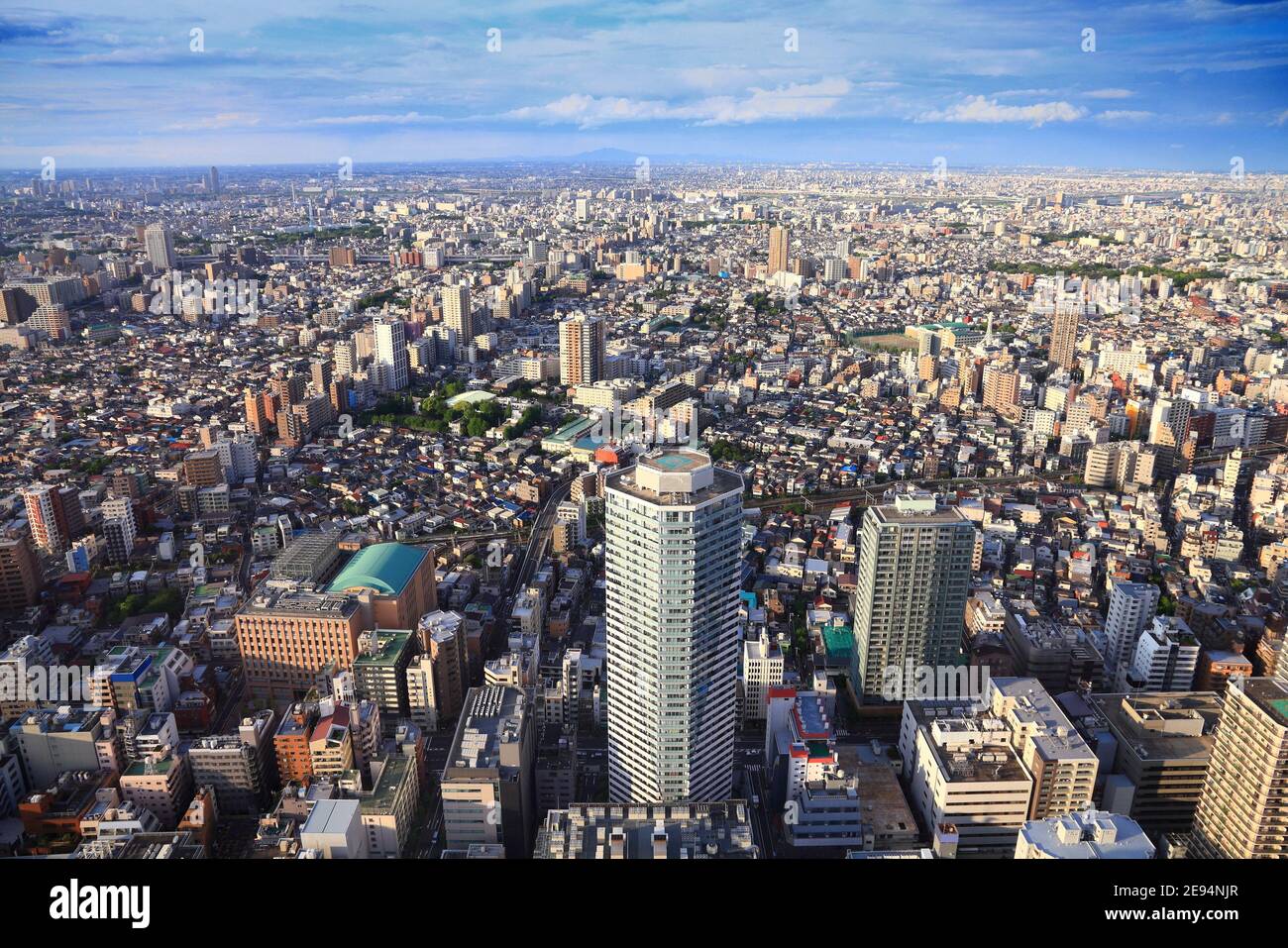 Toshima and Kita ward in Tokyo city, Japan. Stock Photo