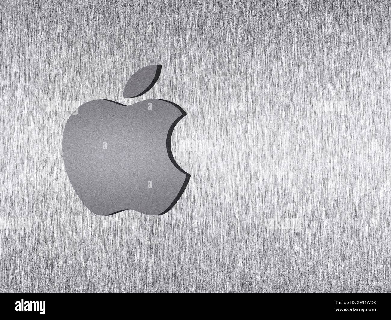 Apple company logo hi-res stock photography and images - Alamy