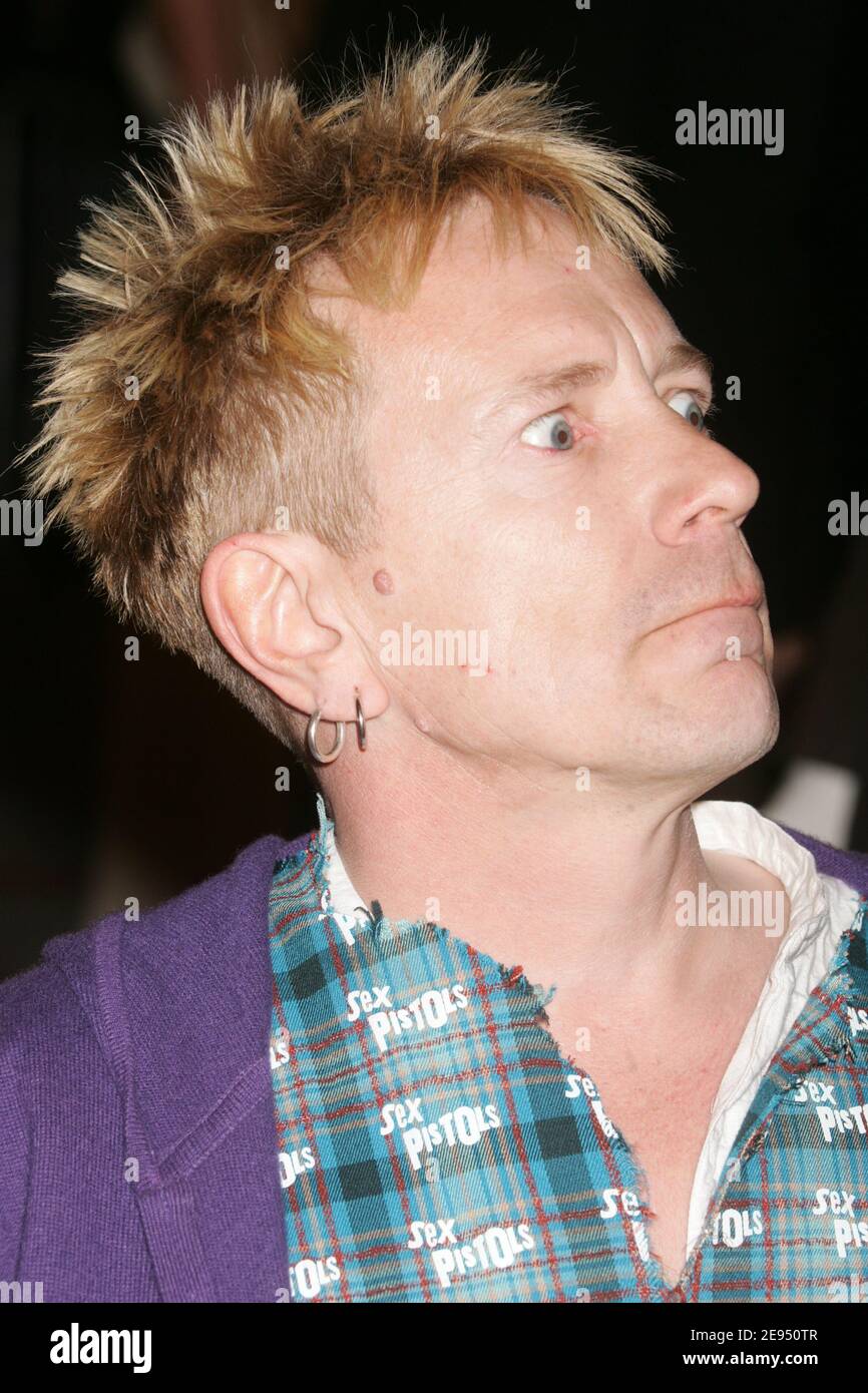 Johnny Rotten John Joseph Lydon Attends The Metropolitan Museum Of Art Costume Institute