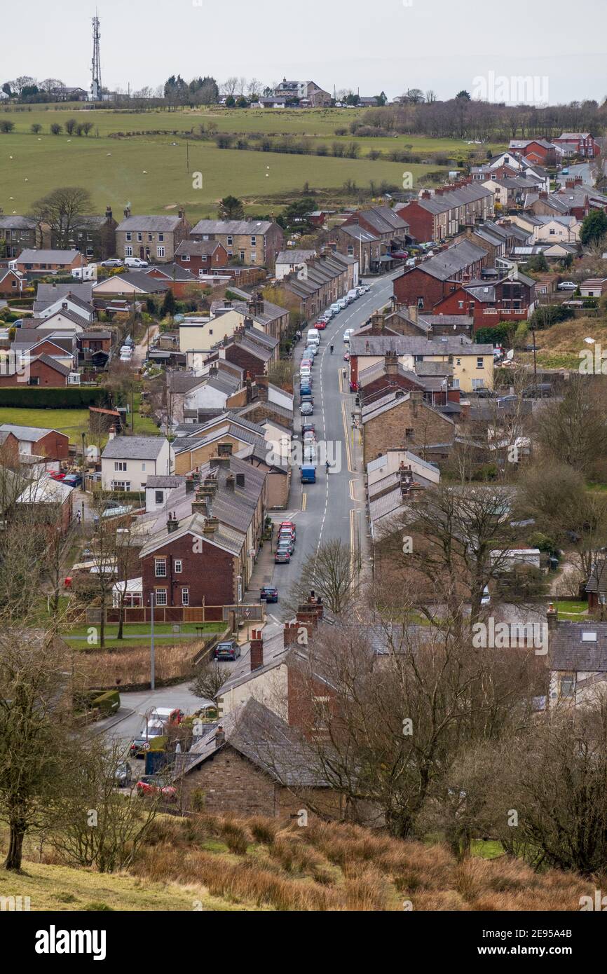 The village of Brinscall in Lancashire. Stock Photo