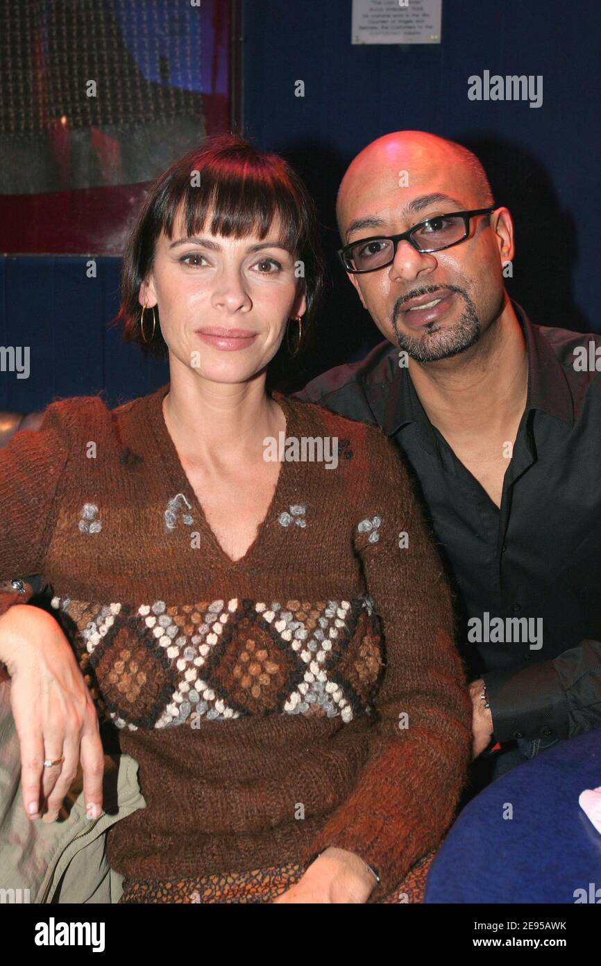 French actress Mathilda May with PR Amor attend 'Un Ticket pour l'Espace' premiere at Planet Hollywood in Paris, France, January 13, 2006. Photo by Benoit Pinguet/ABACAPRESS.COM Stock Photo
