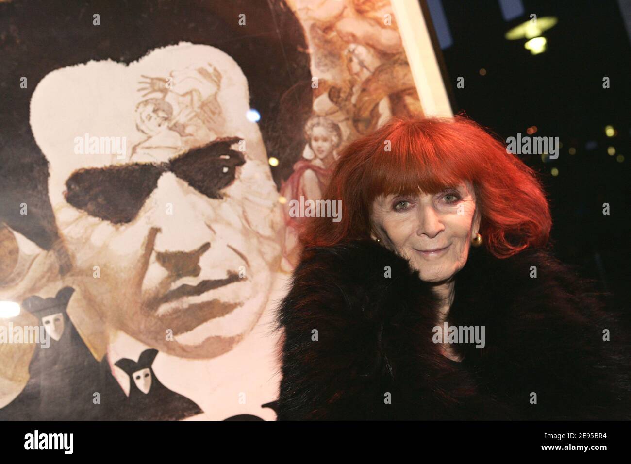 Sonia rykiel portrait hi-res stock photography and images - Alamy