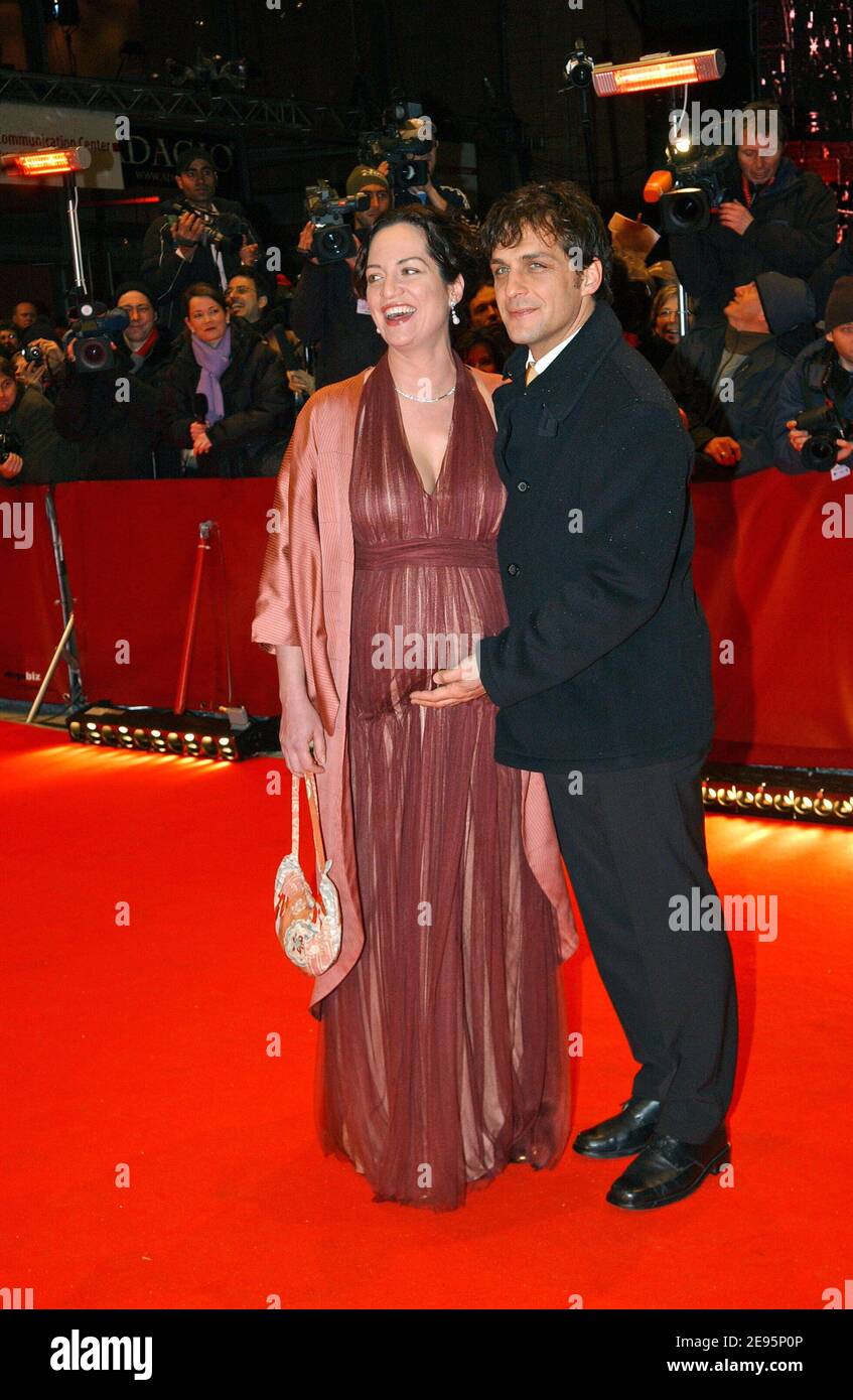 German actress Natalia Woerner and her husband Robert Seeliger attend the opening ceremony of the 56. Internationale Film Festival in Berlin, Germany, on February 9th, 2006. Photo by Bruno Klein/ABACAPRESS.COM Stock Photo