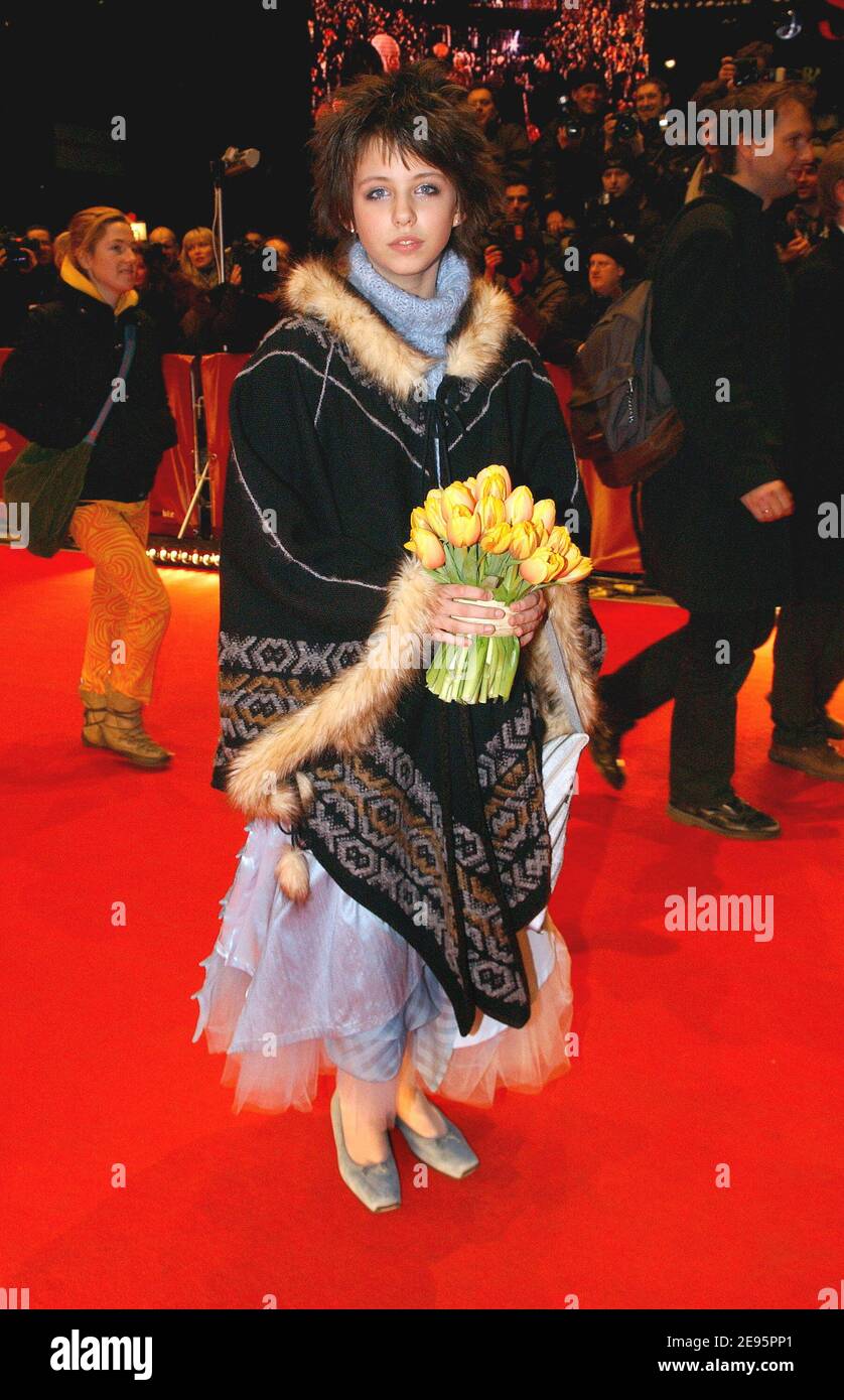 Croatian actress Luna Mijovic attends the premiere of the movie 'A prairie Home Companion' directed by Robert Altman during the 56th Berlinale, International Film Festival in Berlin, Germany, on February 13, 2006. Photo by Bruno Klein/ABACAPRESS.COM Stock Photo