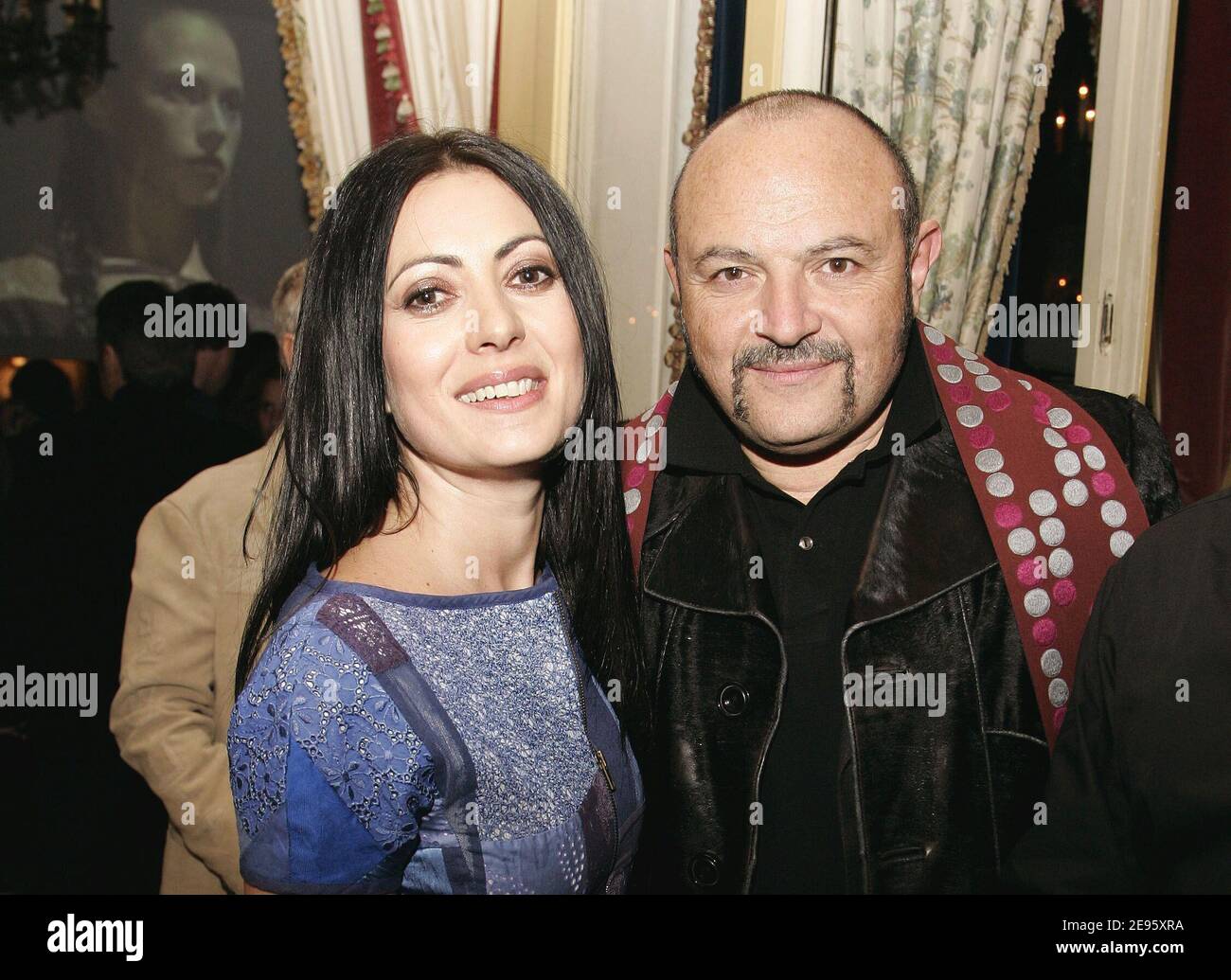 French fashion designer Catherine Malandrino and her husband Bernard ...