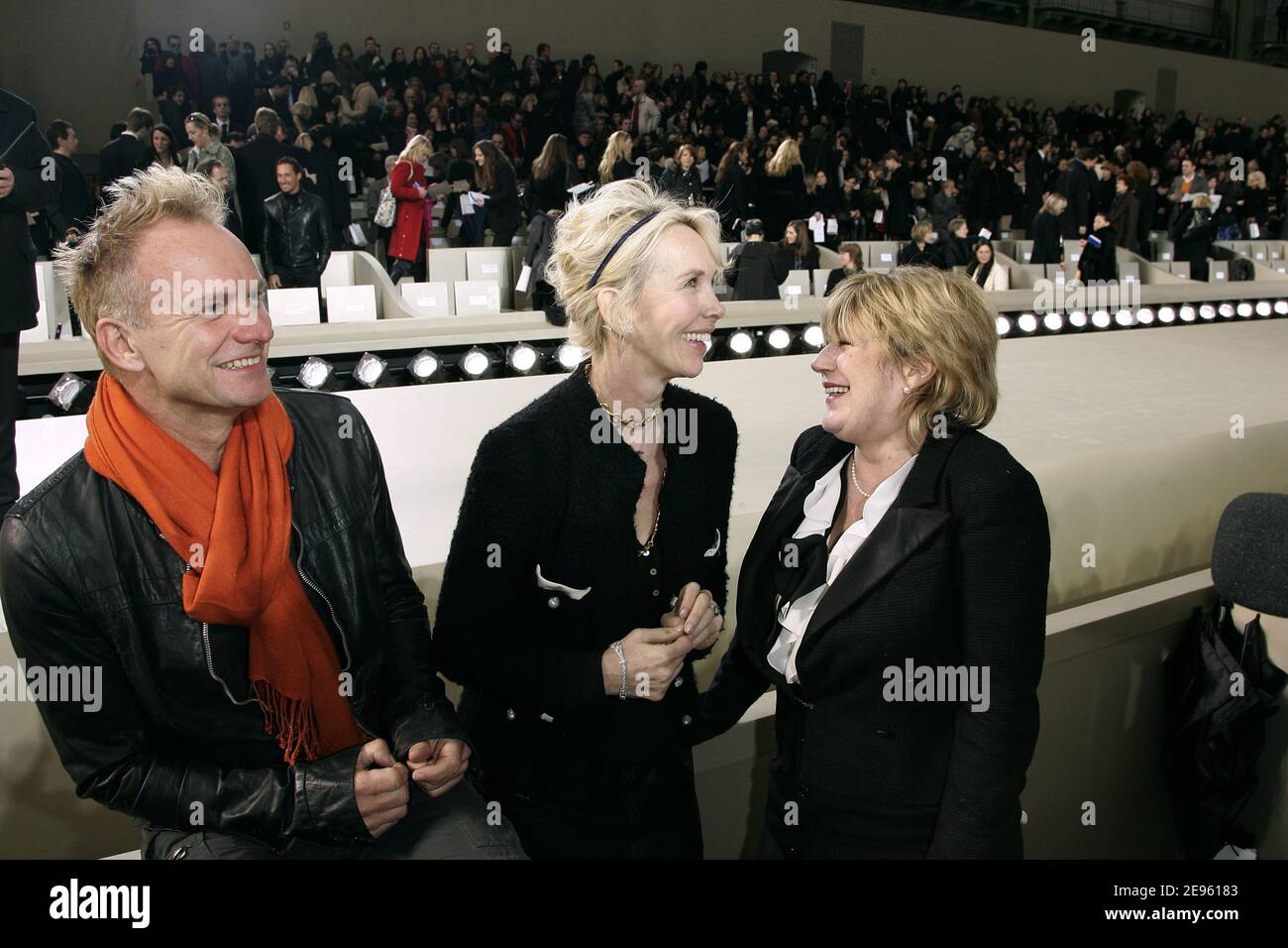 Sting and his wife trudie styler hi-res stock photography and images ...