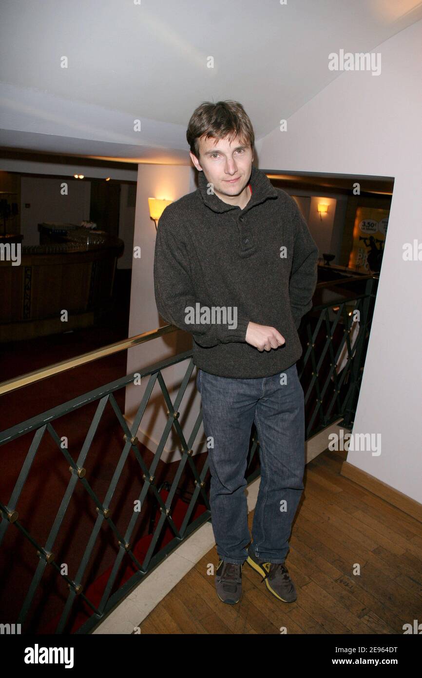 Lorant Deutsch at the screening of a TV Film 'Les Amants du Flore' held at 'L'Arlequin Theater' in Paris, France, on March 6, 2006. Photo by Denis Guignebourg/ABACAPRESS.COM Stock Photo