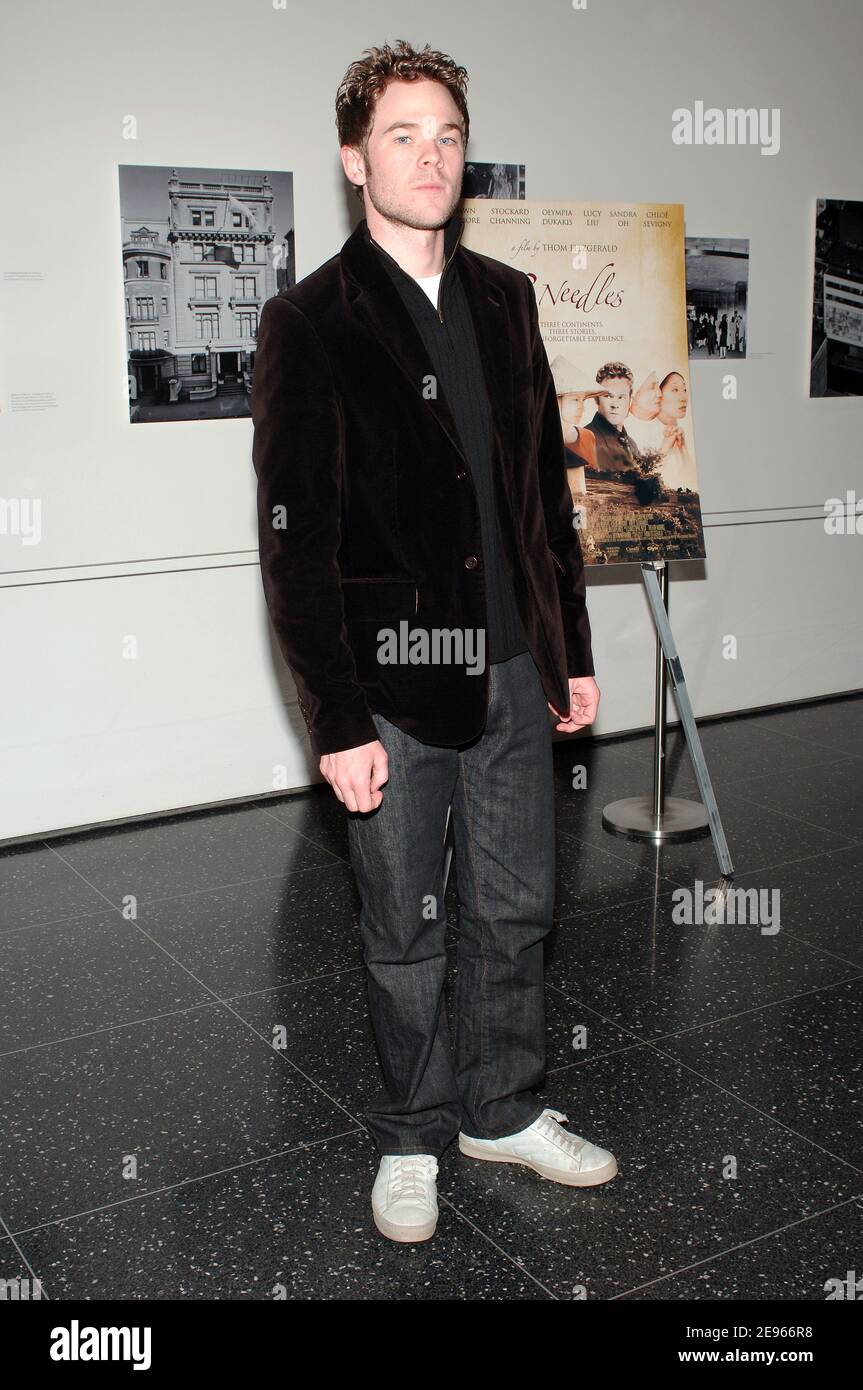 Actor and cast member Shawn Ashmore arrives at the '3 Needles' premiere, a controversial