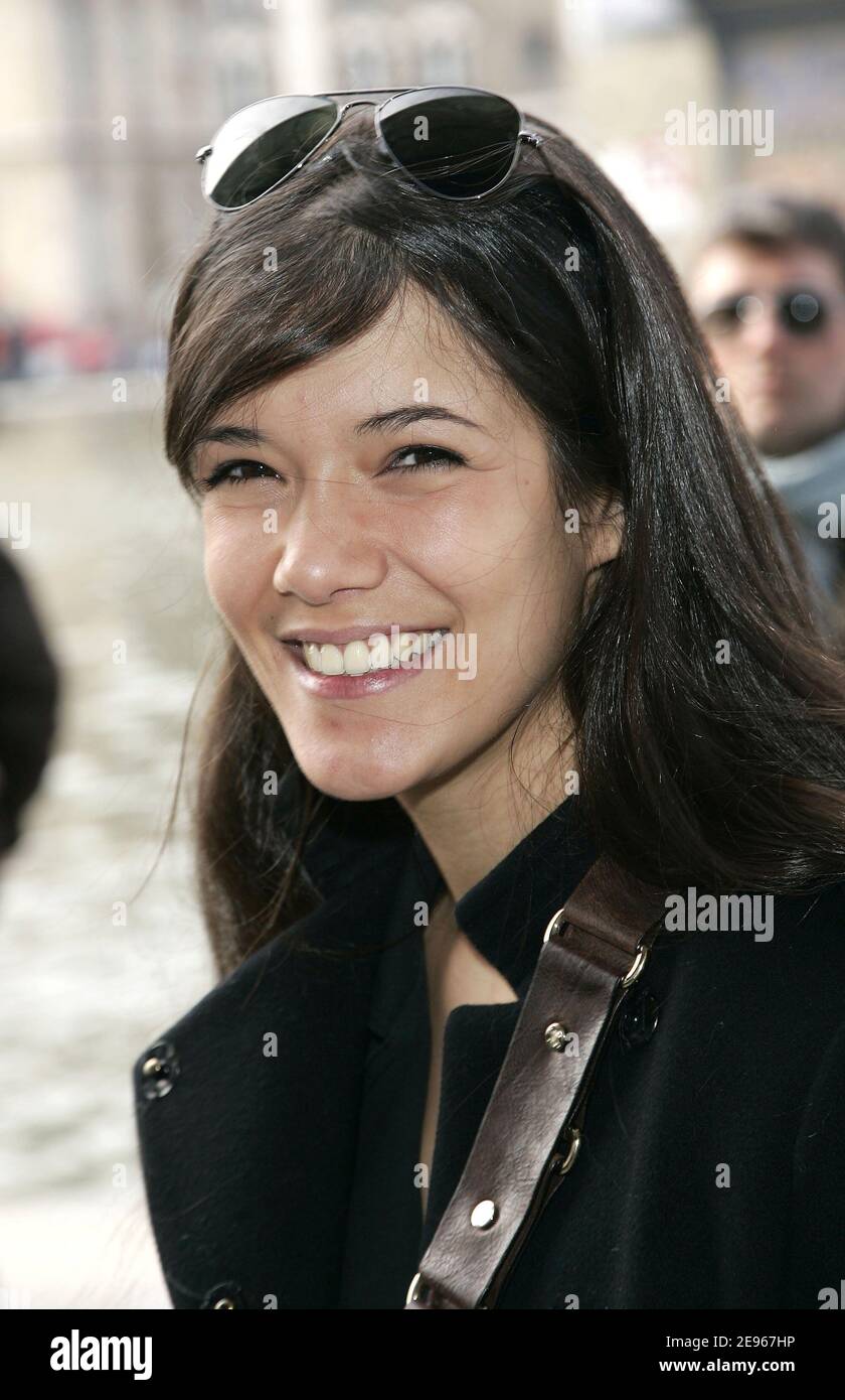 French actress Melanie Doutey attends the opening of 'Le Printemps du