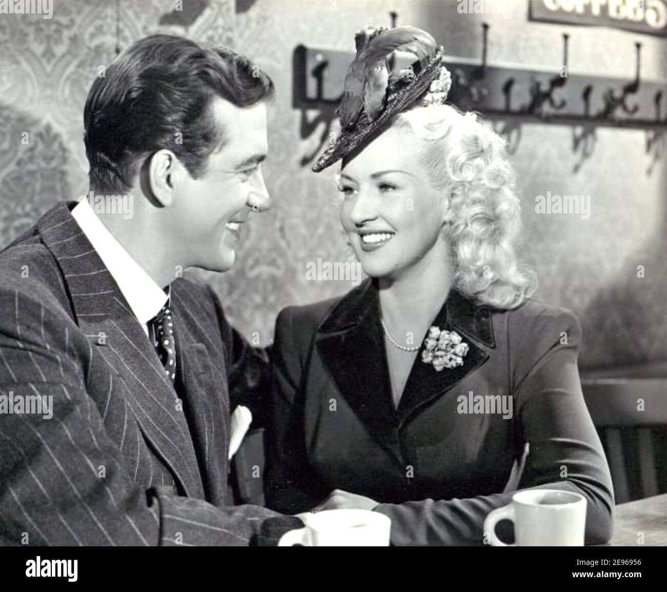 THE DOLLY SISTERS 1945 20th Century Fox film with Betty Grable and John Payne. Stock Photo