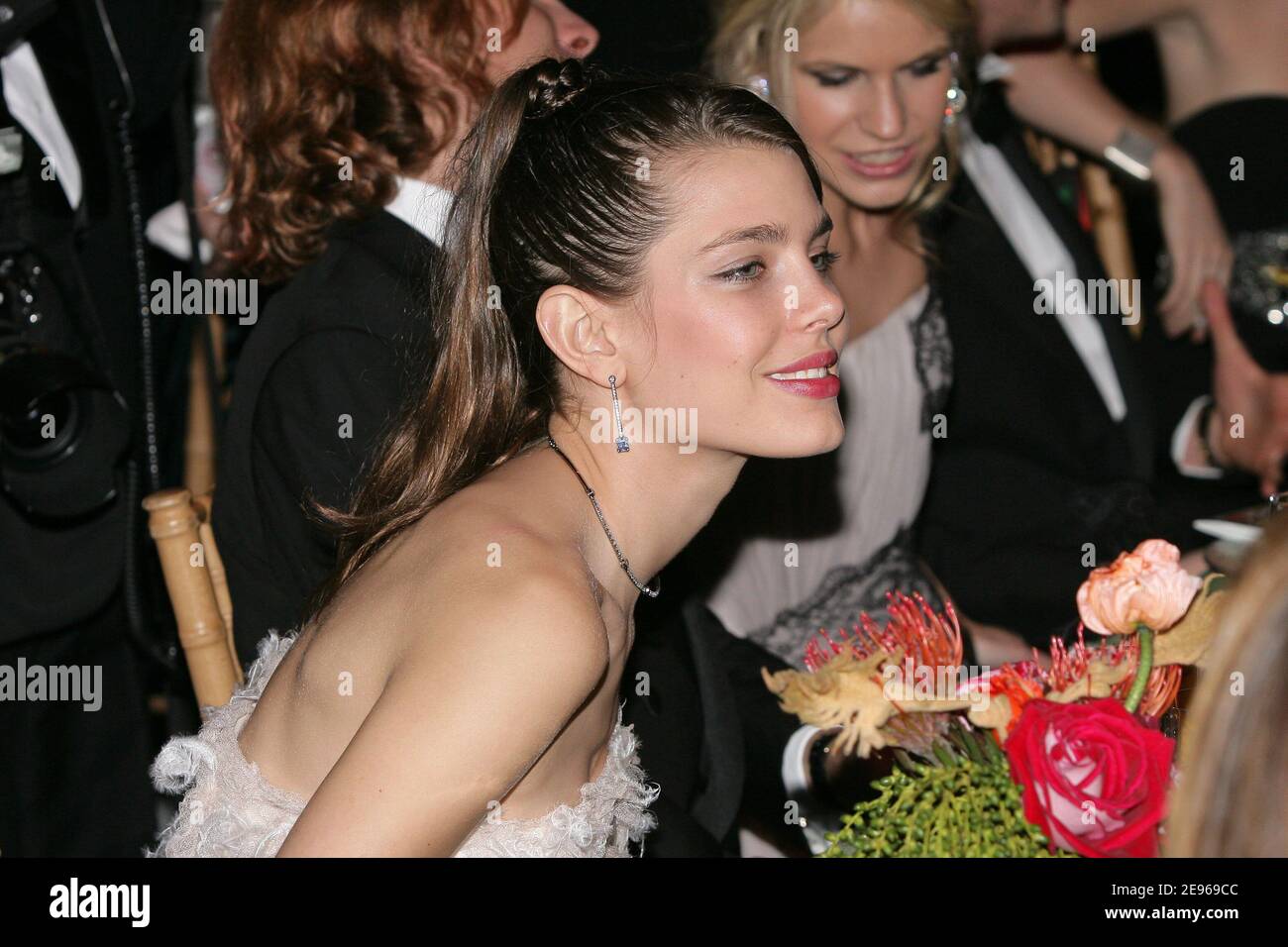 Princess Caroline's daughter Charlotte Casiraghi, wearing Chanel, pictured at the Rose Ball 2006 held at The Monte-Carlo Sporting Club, on March 25, 2006 in Monaco. Photo by Nebinger-Orban/ ABACAPRESS.COM Stock Photo