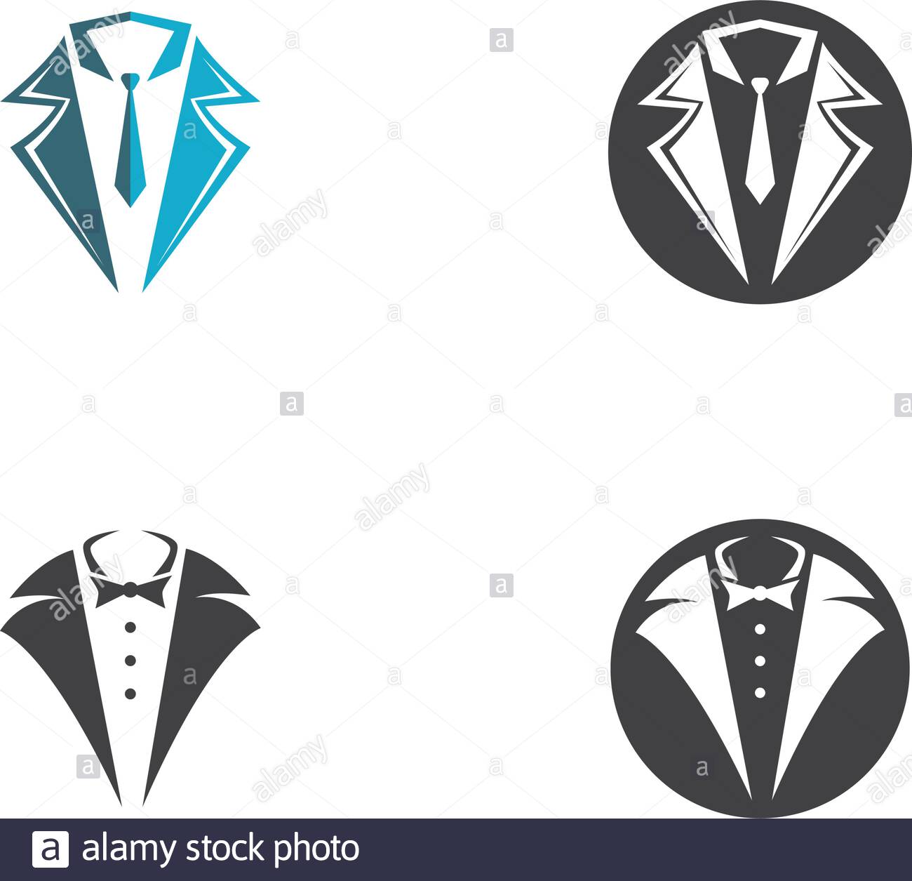 Suit Logo Design Template Gentleman High Resolution Stock Photography ...