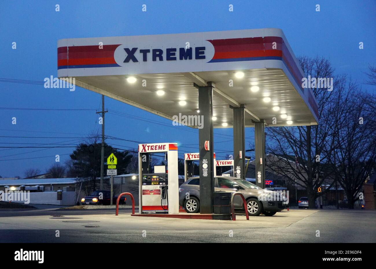 Elkton, Maryland, U.S.A January 31, 2021 The Extreme gas station