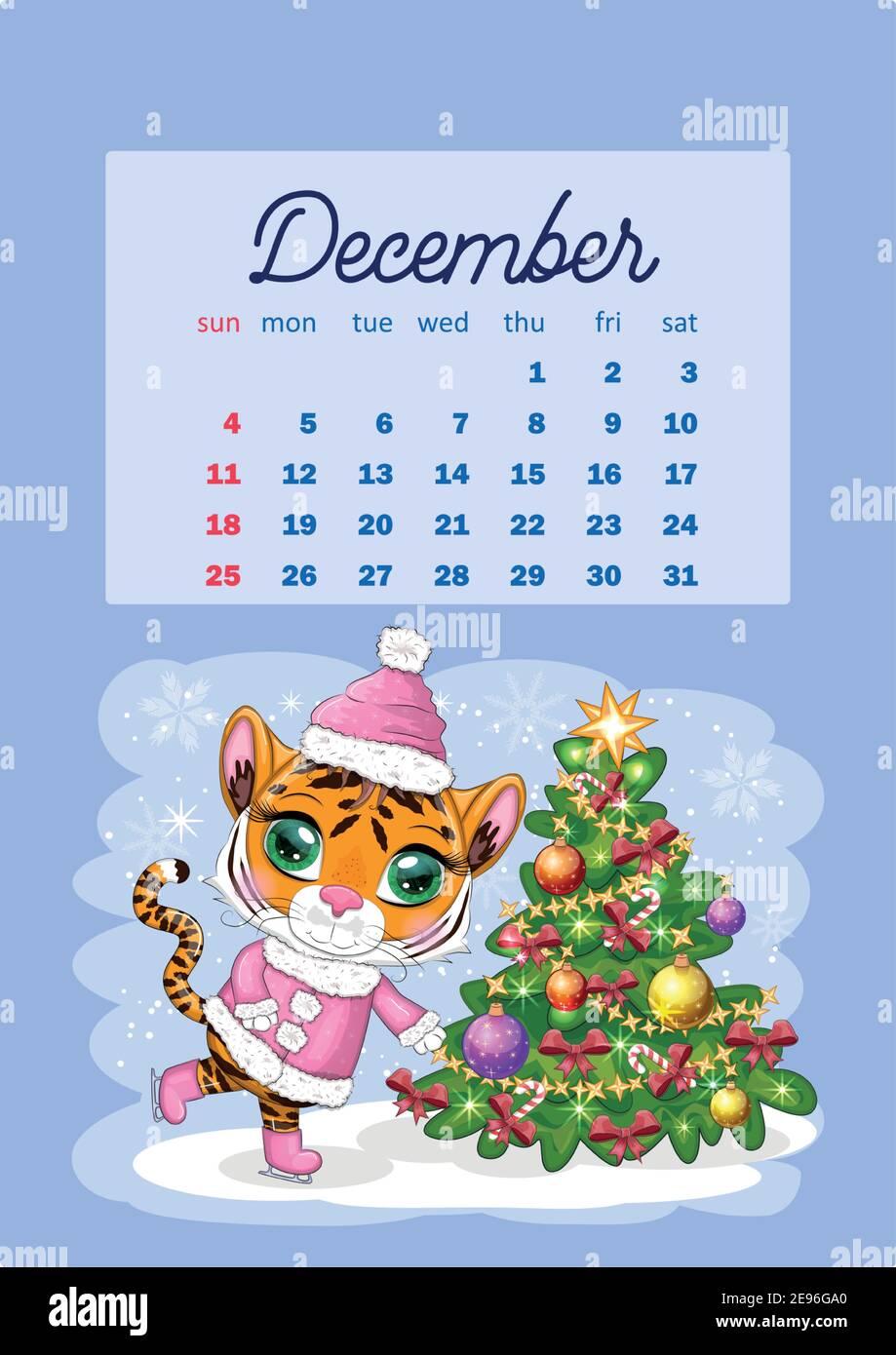 Fox Christmas Schedule 2022 Calendar 2022 With Cute Cardboard Animals For Every Month. Tiger, Snow  Leopard, Red Panda, Cat, Hippo, Owl, Lion, Hare, Fox, Hamster, Cow.  Vertical Ca Stock Vector Image & Art - Alamy