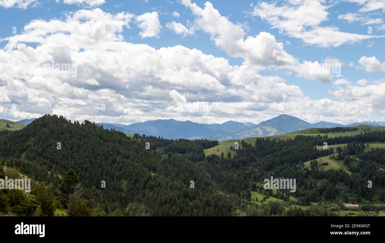 big sky montana Stock Photo Alamy