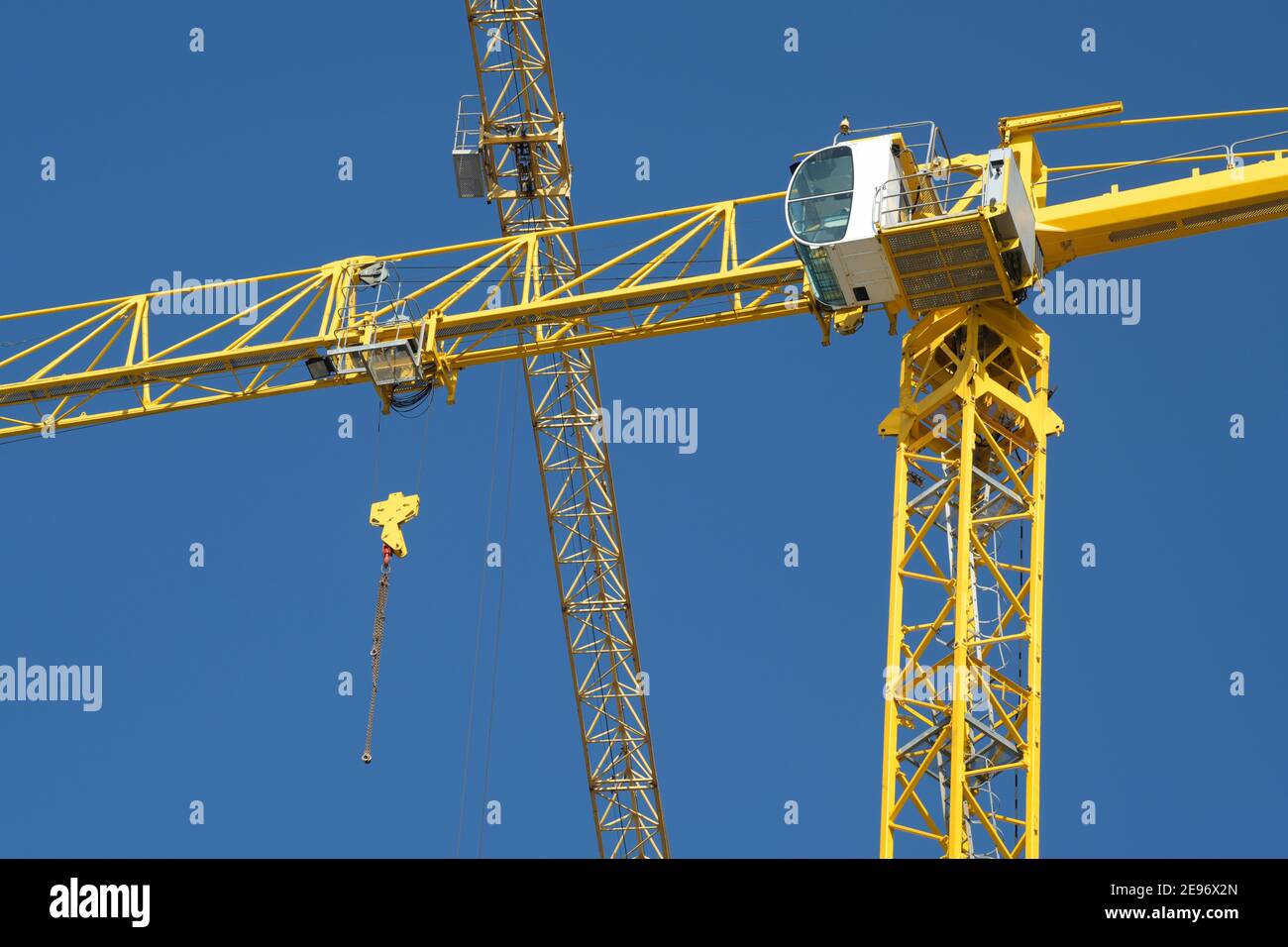 Construction, technology, equipment, cranes used for building 