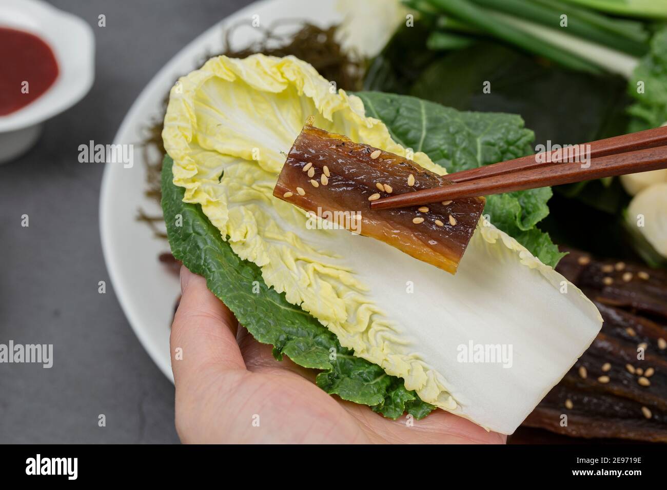 Dish of gwamegi hires stock photography and images Alamy