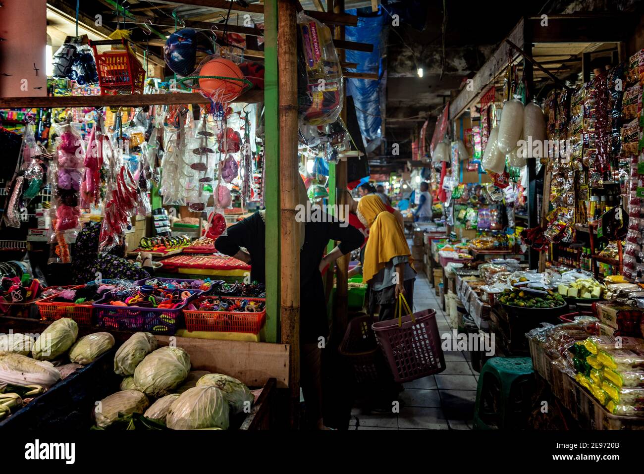 Manado City, Bersehati Pasar, Local Market, North Sulawesi, Indonesia Stock Photo