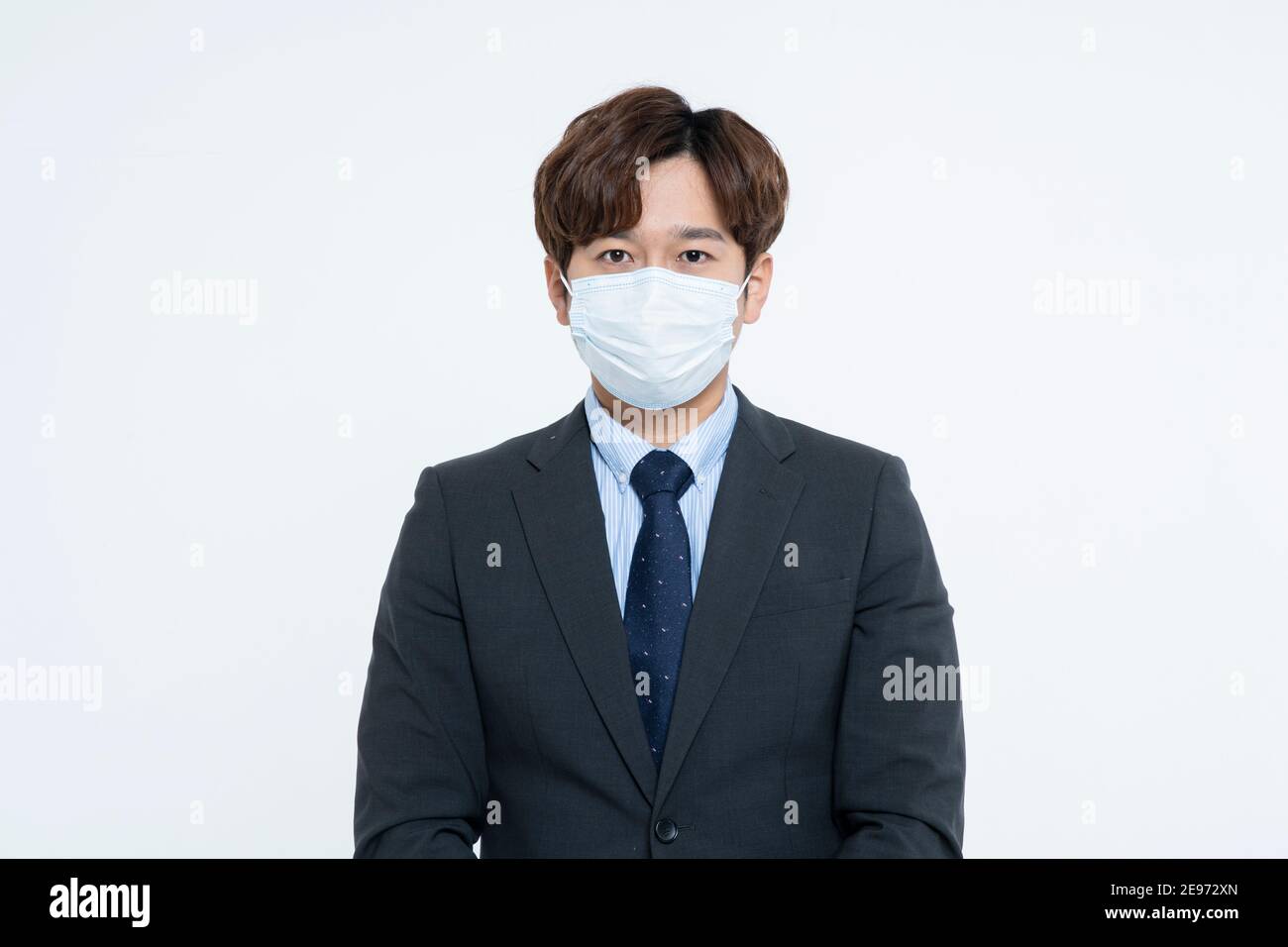 Asian man with mask Stock Photo Alamy