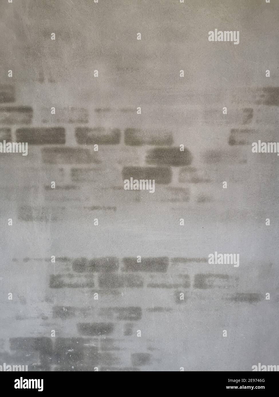 New plaster walls that are not completely dry. Background image Stock