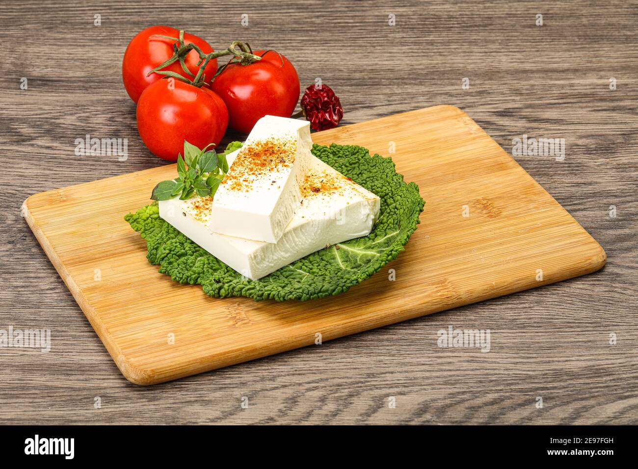Greek Feta soft cheese for salad Stock Photo Alamy