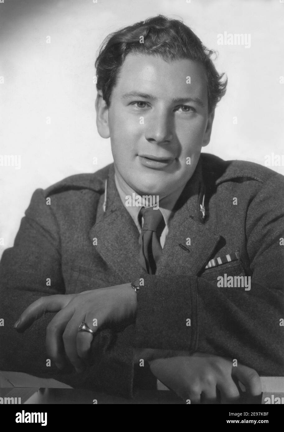 Peter Ustinov. English actor born april 16 1921, died march 28 2004. Picture taken in the middle of the 1940s. Stock Photo