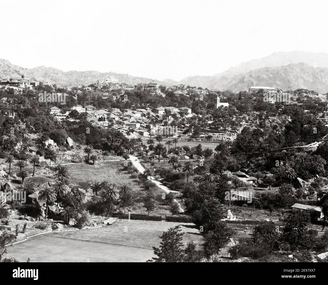 Late 19th century photograph - General View, Mount Abu, Aravalli Range