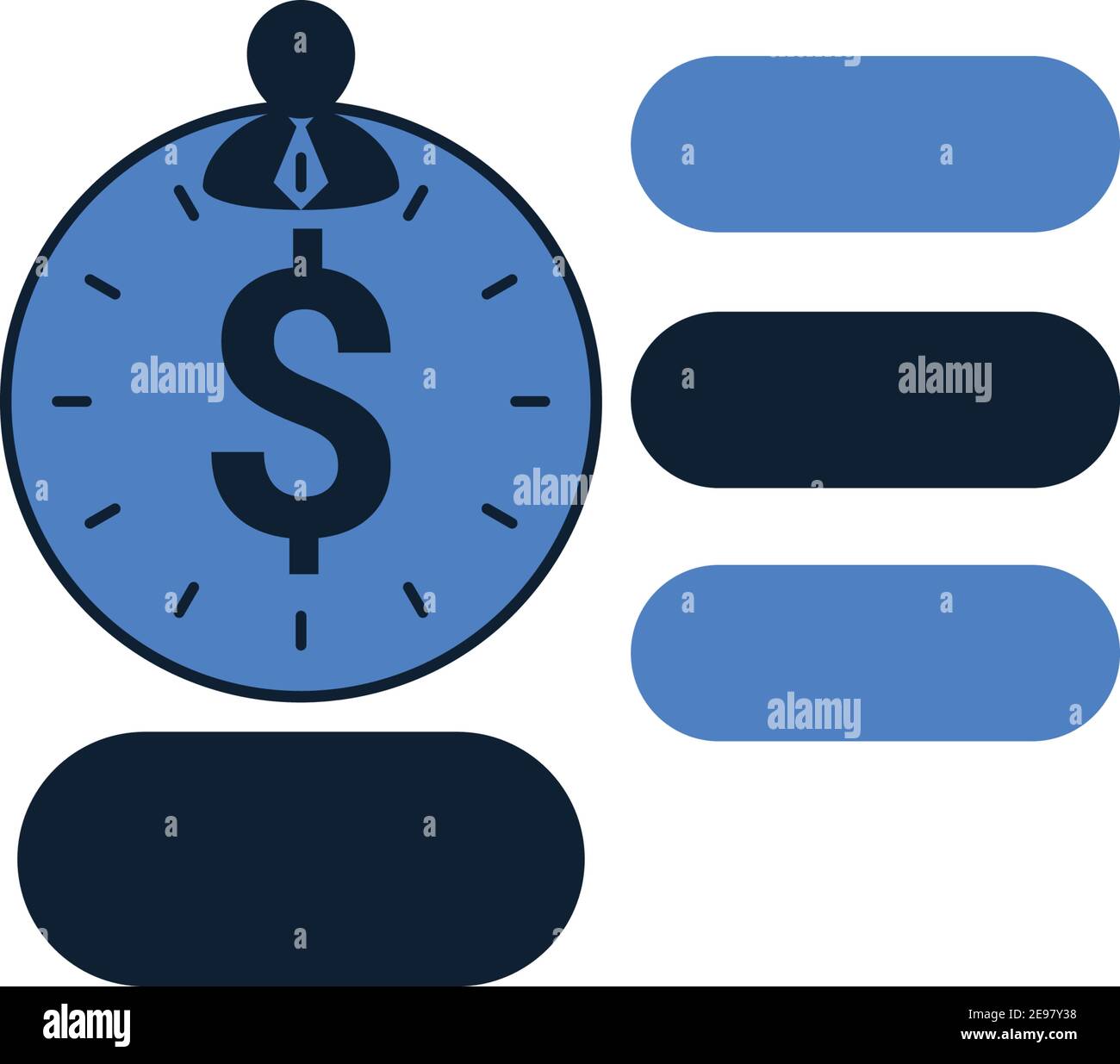 time money icon, time is money Stock Vector Image & Art - Alamy