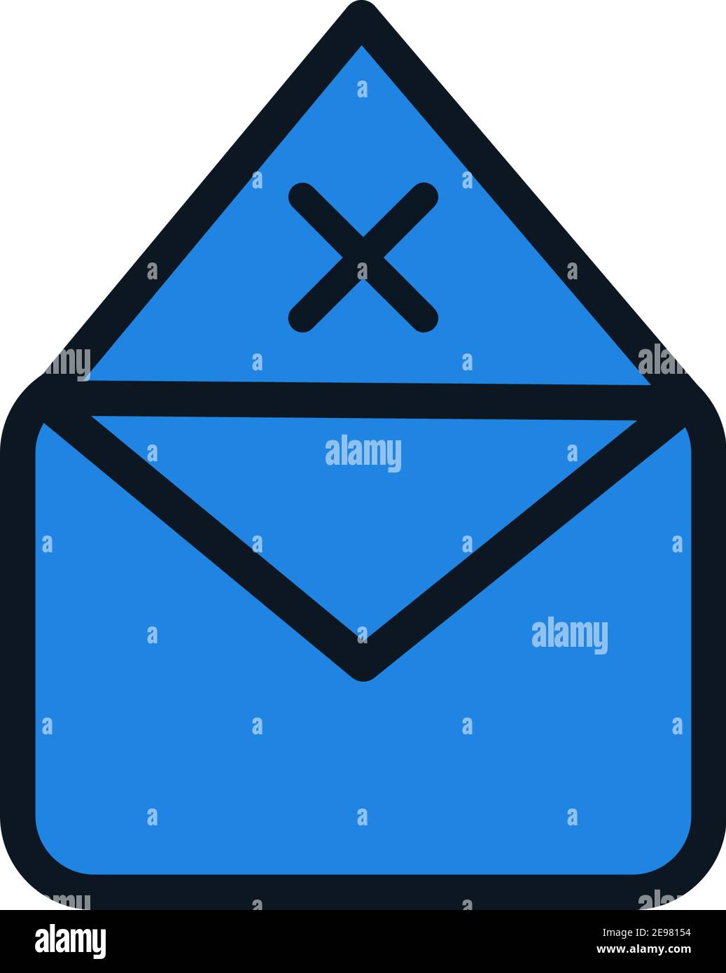 Email Spamming Icon, Spam mailing, wrong email address icon Stock Vector Image & Art Alamy