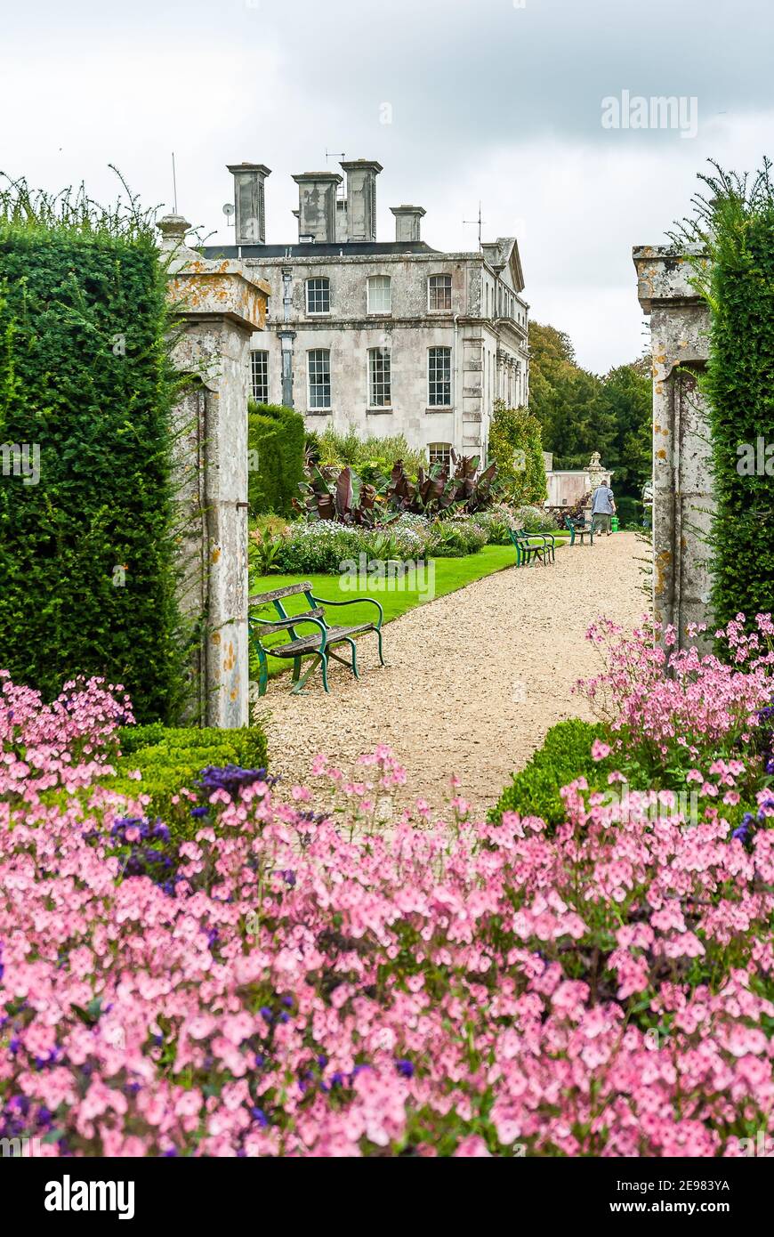 Kingston Maurward Gardens and College Stock Photo Alamy