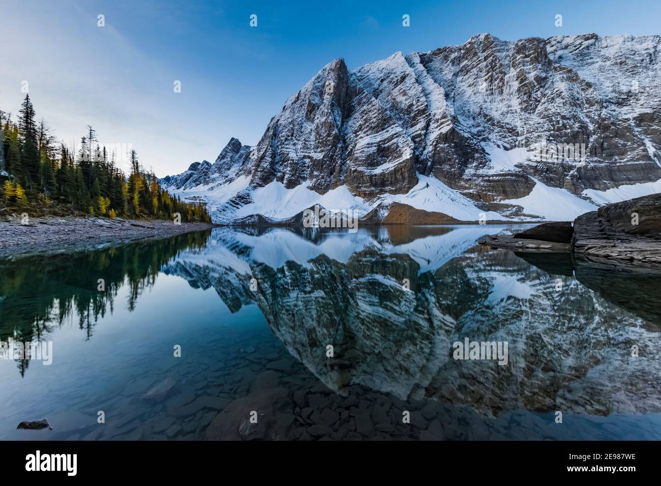 Floe lake campground outlet