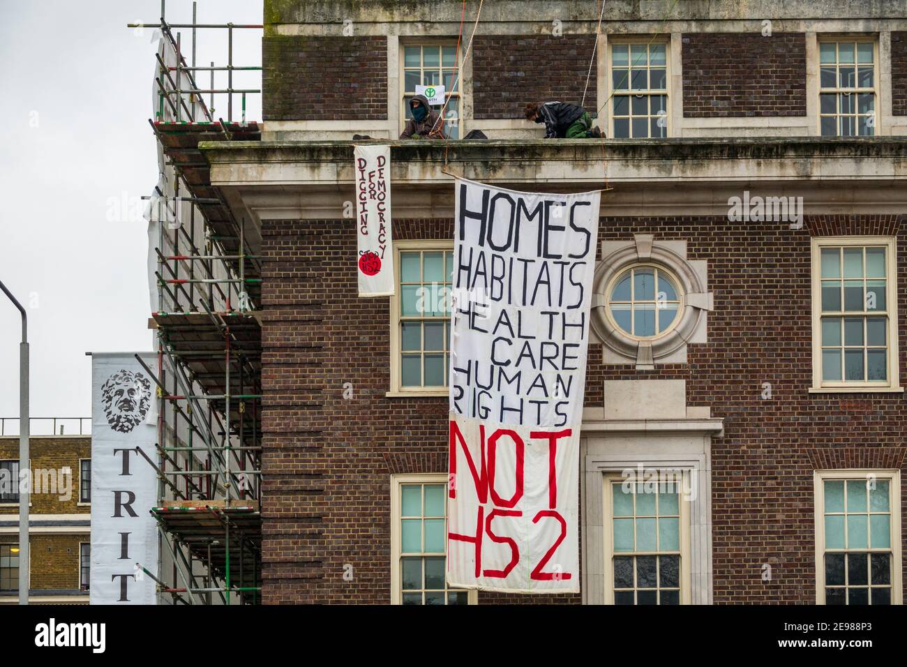 Hs2 Protest Camp High Resolution Stock Photography and Images - Alamy