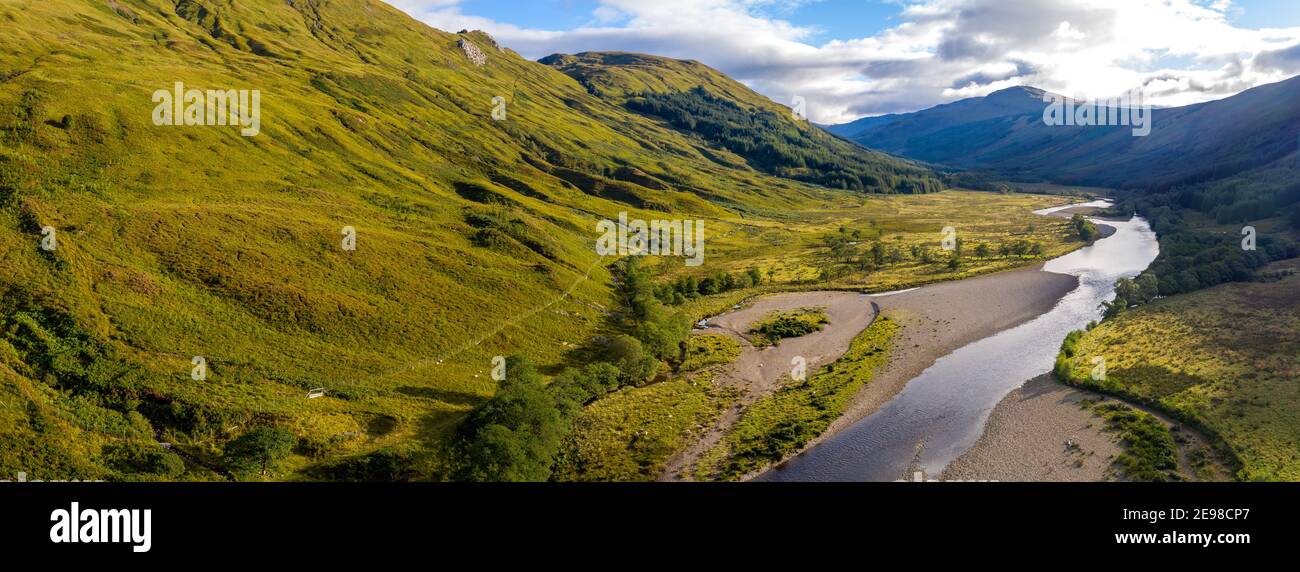 River Orchy, Glen Orchy, Scotland, UK Stock Photo