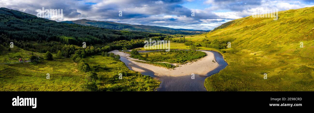 River Orchy, Glen Orchy, Scotland, UK Stock Photo
