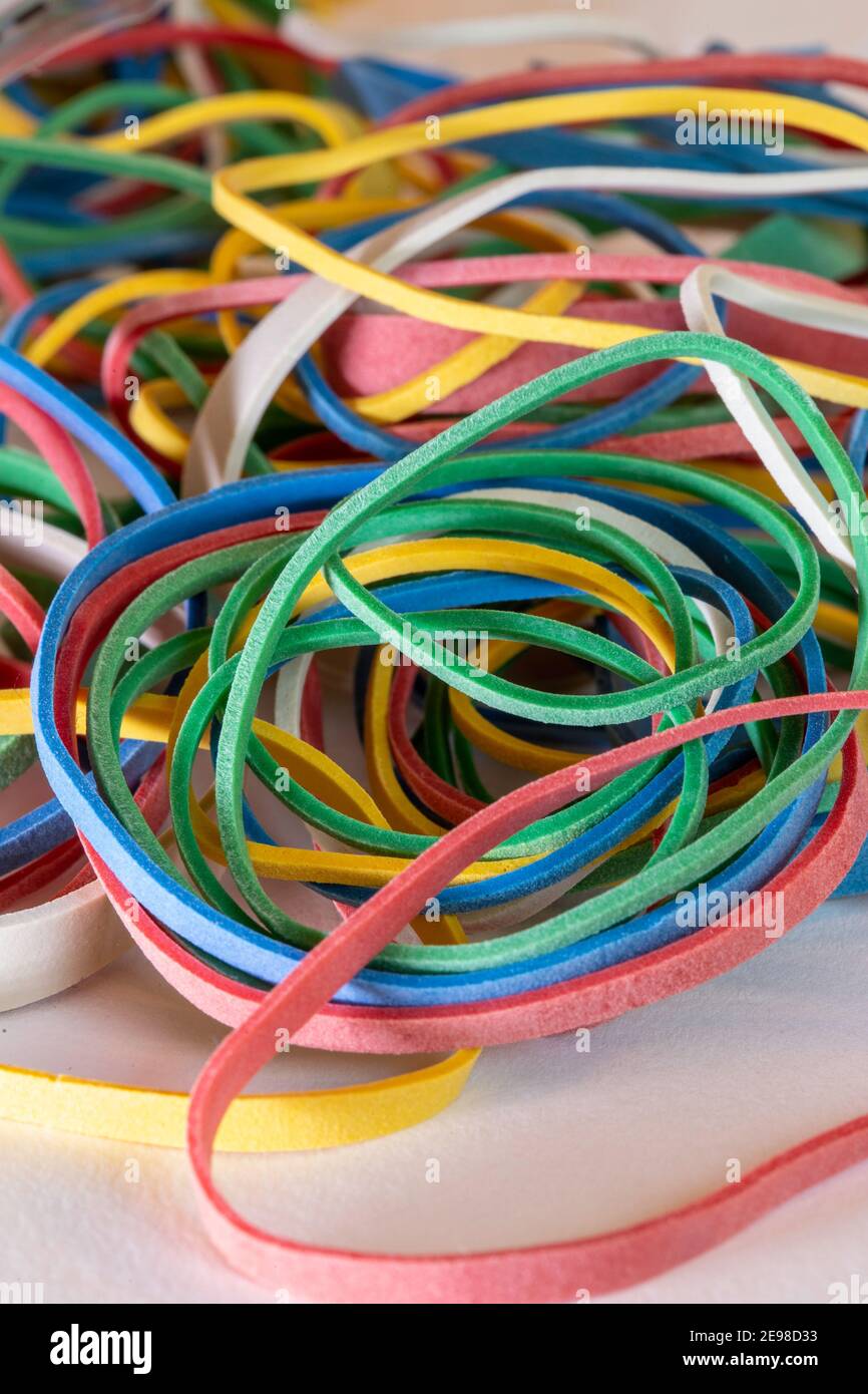 Stack of rubber bands hires stock photography and images Alamy