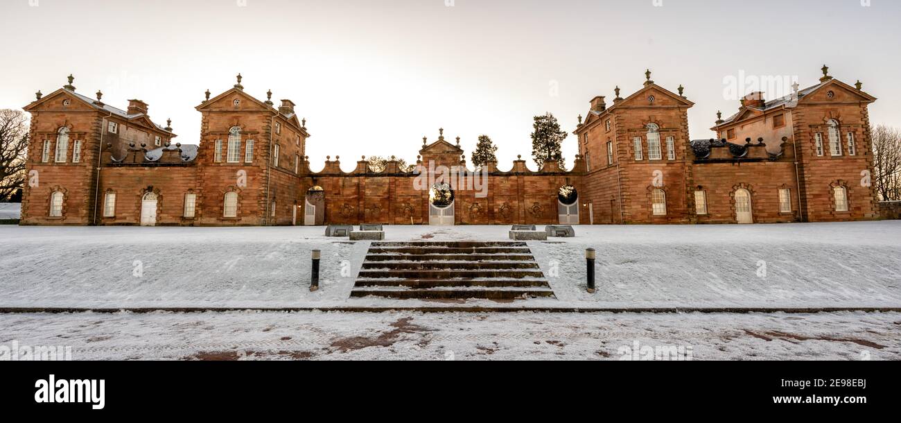 Chatelherault Hunting Lodge, Hamilton, South Lanarkshire, Scotland, UK Stock Photo