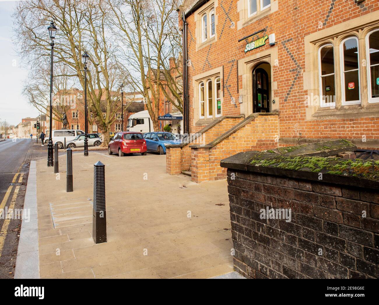Station road Stoke on Trent Stock Photo Alamy