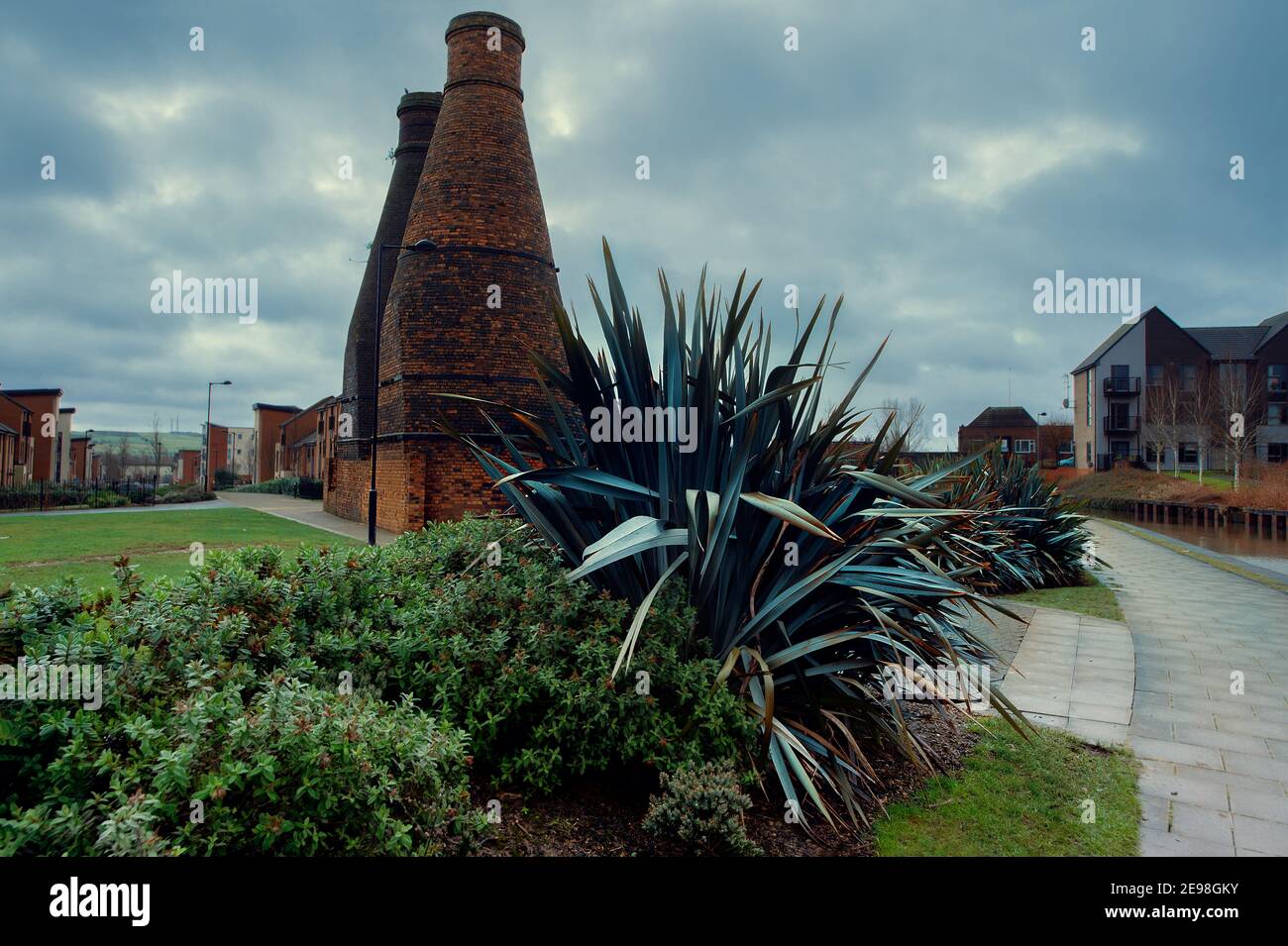 Bottle oven Stoke on Trent Stock Photo - Alamy