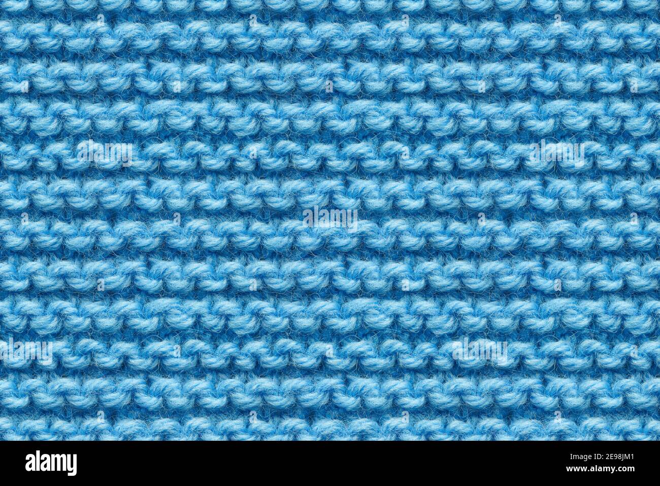 Blue Knitwear Fabric Texture. Machine Knitting Texture Macro Snapshot ...