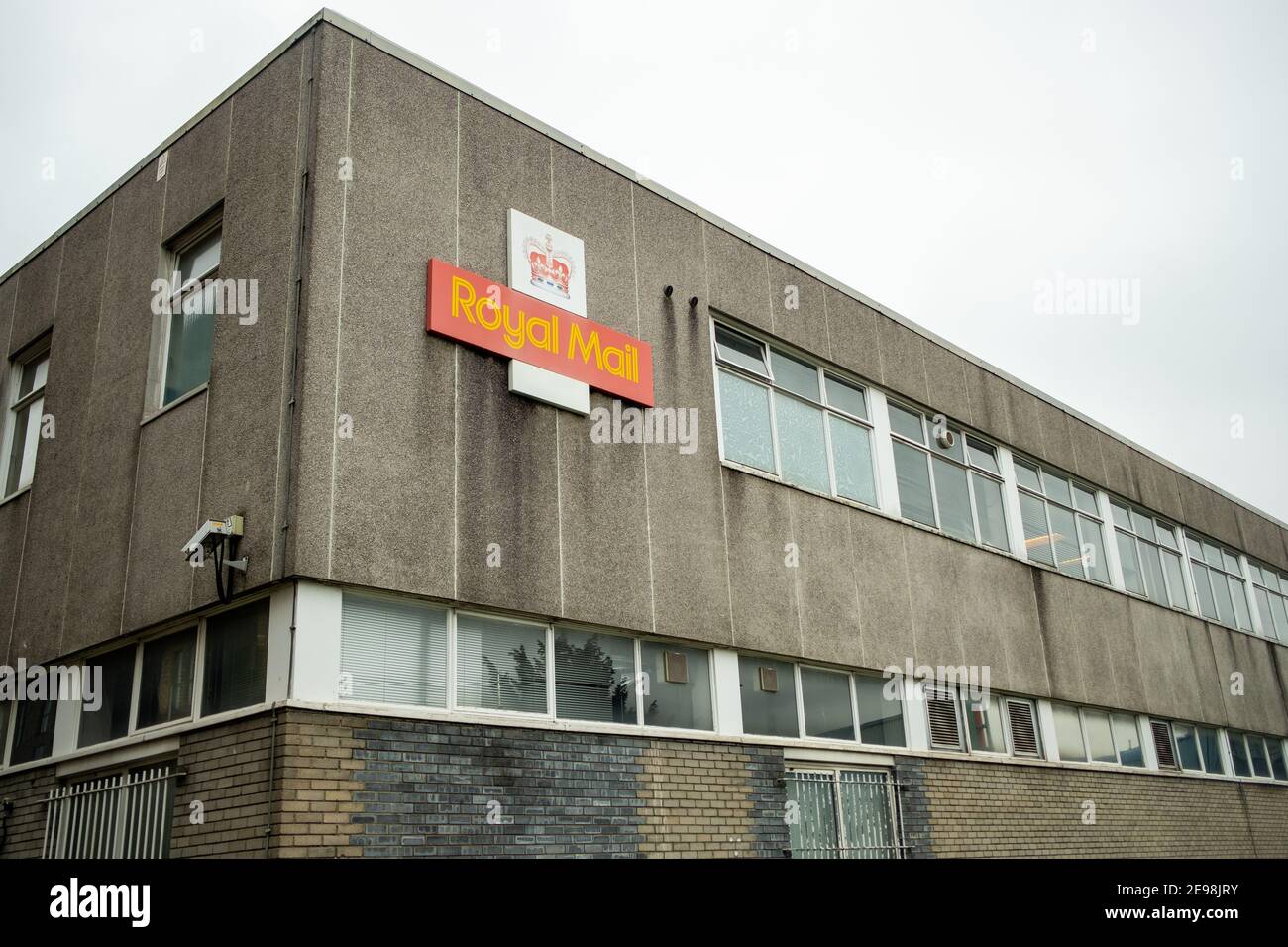 London- Royal Mail sorting office in Acton, west London Stock Photo