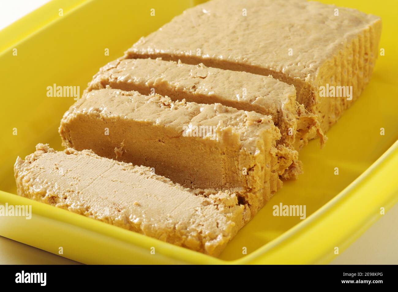Traditional Turkish Halva with Tahini Stock Photo Alamy