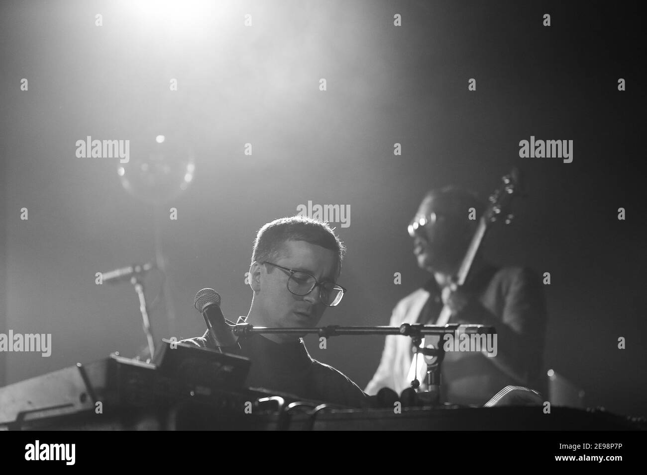 Hot Chip performing live on stage at Brixton O2 Academy Stock Photo - Alamy