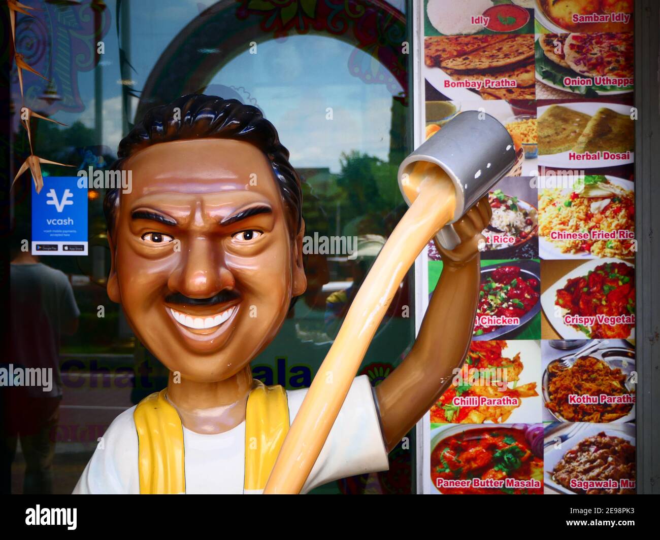 Pulled tea figure , Kuala Lumpur Malaysia Stock Photo - Alamy