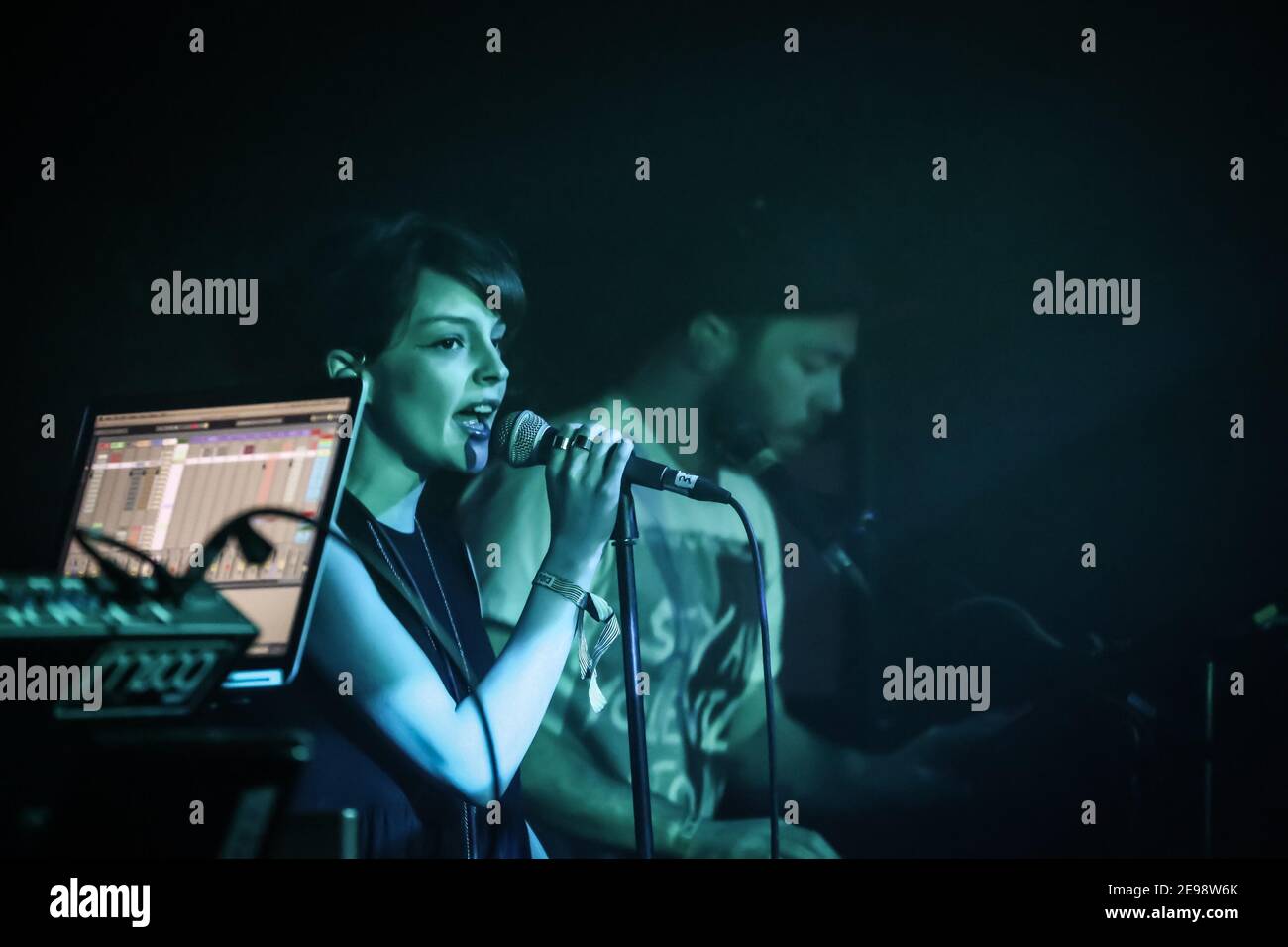 Lauren Mayberry Of Chvrches Live On Stage At Digital As Part Of The Great Escape Festival In Brighton Stock Photo Alamy