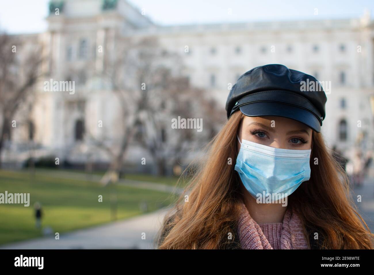 Woman Wearing Leather Mask High Resolution Stock Photography and Images ...